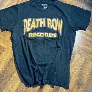 Crooks & Castles Black and Gold Graphic Tee